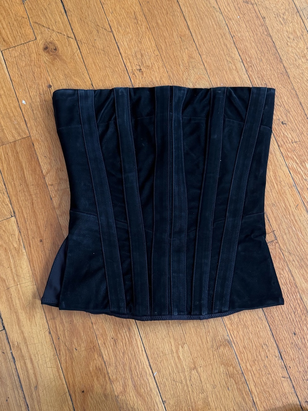 White Fox Black Corset